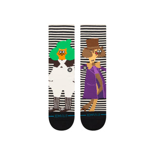 WILLY WONKA BY JAY HOWELL X STANCE OOMPA LOOMPA CREW SOCKS