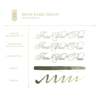 Moss Park Green | 38ml Ink | Ferris Wheel Press