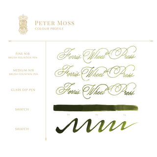 Peter Moss | 38ml Ink | Ferris Wheel Press
