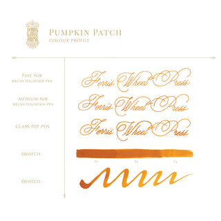 Pumpkin Patch | 38ml Ink | Ferris Wheel Press