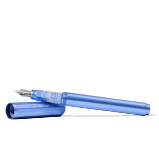 2025 Limited Edition | Aluminum Carousel Fountain Pen - Blue Revelry | Ferris Wheel Press