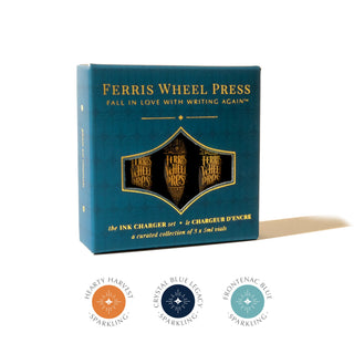 Fountain Pen Ink Tryout Sets - 3 colors/box | Ferris Wheel Press