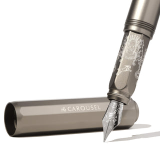 Aluminum Carousel Fountain Pen | Ferris Wheel Press