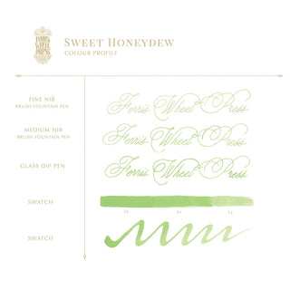 Sweet Honeydew | 38ml Ink | Ferris Wheel Press