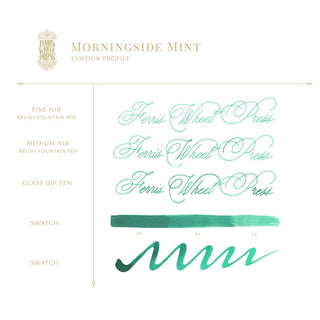 Morningside Mint | 38ml Ink | Ferris Wheel Press