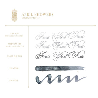 April Showers | 38ml Ink | Ferris Wheel Press