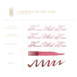 Cabernet on the Lake | 38ml Ink | Ferris Wheel Press