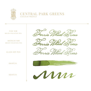 Central Park Greens | 38ml Ink | Ferris Wheel Press
