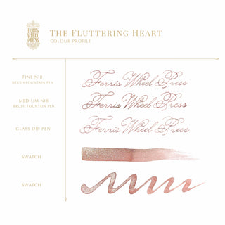 The Fluttering Heart | 38ml Ink | Ferris Wheel Press