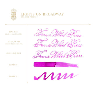Lights on Broadway | 38ml Ink | Ferris Wheel Press
