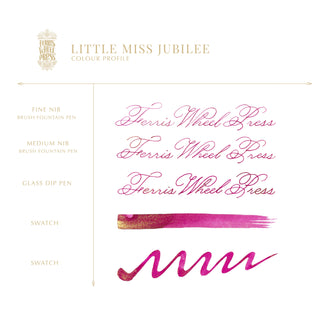 Honorary Edition 2024 Little Miss Jubilee Ink - 38ml Bottled | Ferris Wheel Press