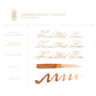 Terracotta Canyon | 38ml Ink | Ferris Wheel Press