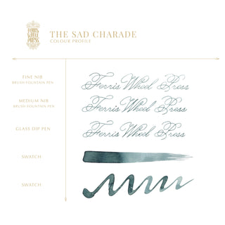 The Sad Charade | 38ml Ink | Ferris Wheel Press