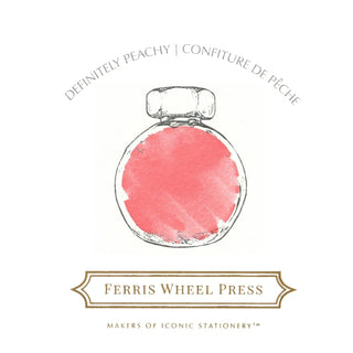 Definitely Peachy | 38ml Ink | Ferris Wheel Press