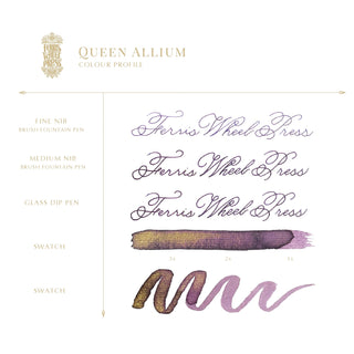 Queen Allium | 38ml Ink | Ferris Wheel Press