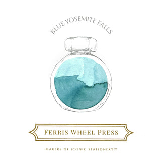 Blue Yosemite Falls | 38ml Ink | Ferris Wheel Press