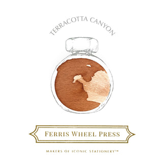 Terracotta Canyon | 38ml Ink | Ferris Wheel Press