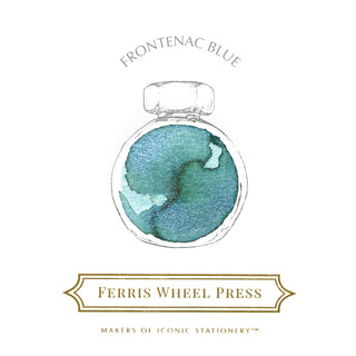 Blue Fountain Pen Inks - 38ml Bottled | Ferris Wheel Press