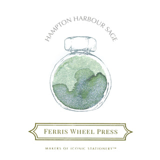 Green Fountain Pen Inks - 38ml Bottled | Ferris Wheel Press