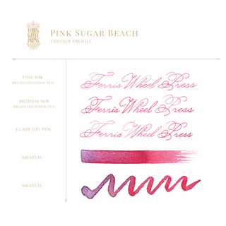 Pink Sugar Beach | 38ml Ink | Ferris Wheel Press