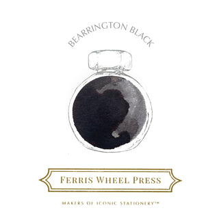Bearrington Black | 38ml Ink | Ferris Wheel Press