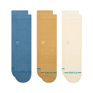 STANCE ICON CREW SOCKS 3 PACK