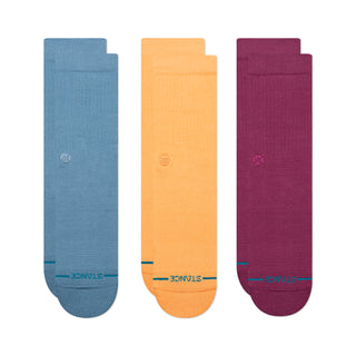 STANCE ICON CREW SOCKS 3 PACK