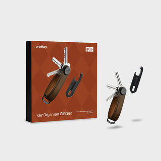 Orbitkey Key Organizer Crazy Horse + Multi-Tool v2 Set