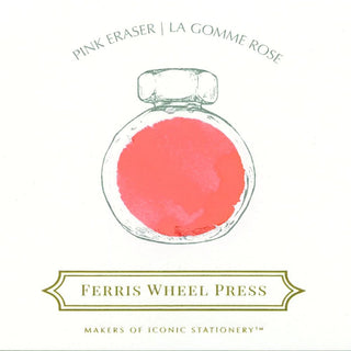 Pink Eraser | 38ml Ink | Ferris Wheel Press