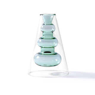 Inside Out Double Wall Glass Vase - Final Sale