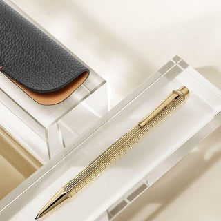 Caran d'Ache Ecridor Lights Ballpoint Pen & Leather Case (Limited Edition)