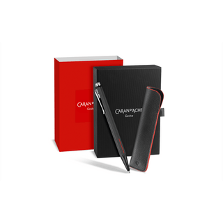 Caran d'Ache Ecridor™ Racing Ballpoint Pen & Leather Case