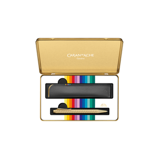 Caran d'Ache Ecridor Sunlight Gift Set Ballpoint Pen & Leather Case Special Edition