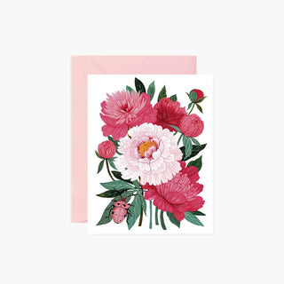 Oana Befort PEONIES | Greeting Card