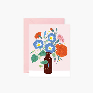 Oana Befort MORNING GLORY VASE | Greeting Card