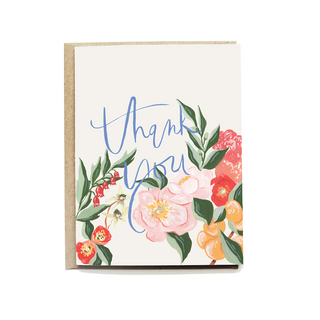 Pen + Pillar Orange Blossom Thank You Card - Set of 8