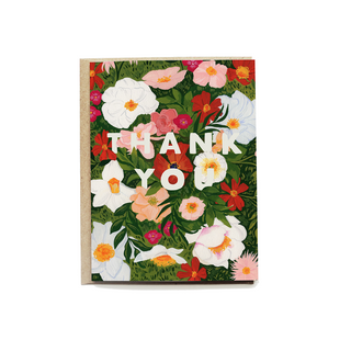 Pen + Pillar Lush Garden Thank You Card - Set of 8