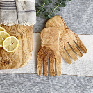 Scents and Feel Olive Wood Large Serving Hand