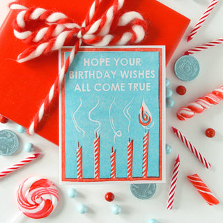 Heartell Press Hope Your Wishes All Come True Birthday Card