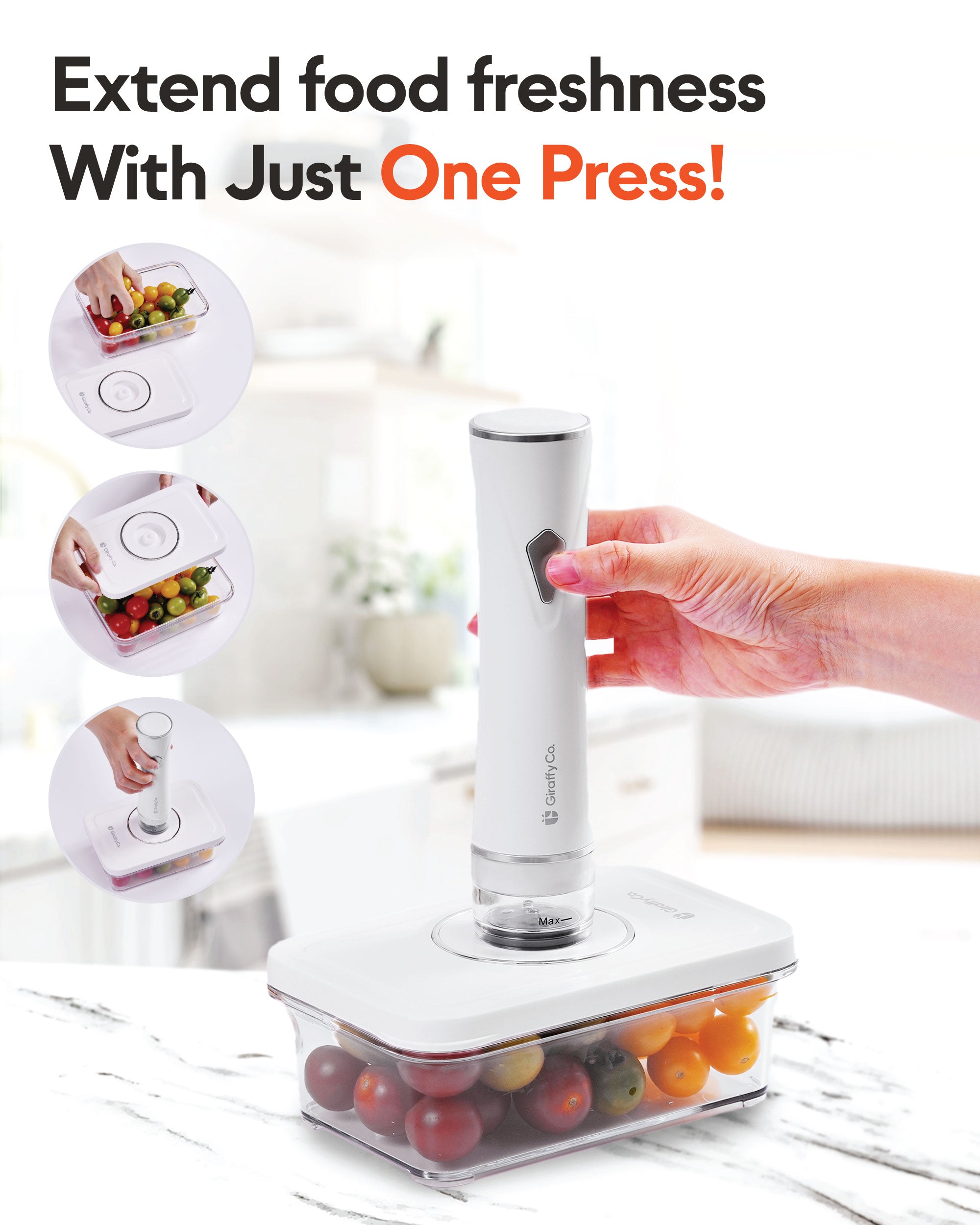 Ensemble de boîtes de conservation sous vide