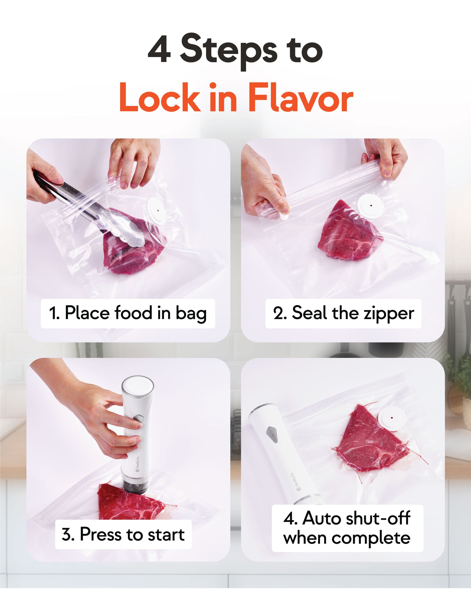 Kit de machine sous vide