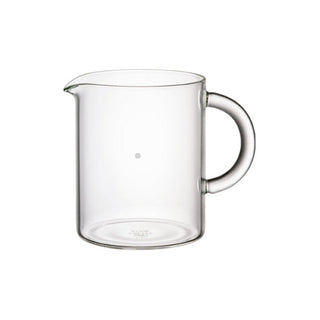 KINTO SLOW COFFEE STYLE Coffee Jug made of clear heat resistant glass with rounded handle and spout