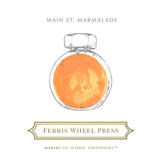 Main St. Marmalade | 85ml Ink | Ferris Wheel Press