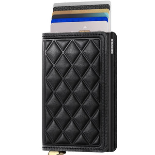 Secrid Slimwallet Emboss Diamond - Black
