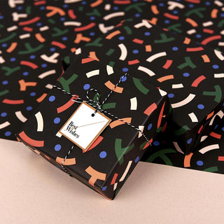 Paperplay Gift Wrapping Paper - Festive Colorful