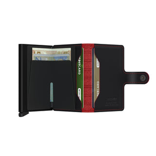 Secrid Miniwallet Fuel - Black Red