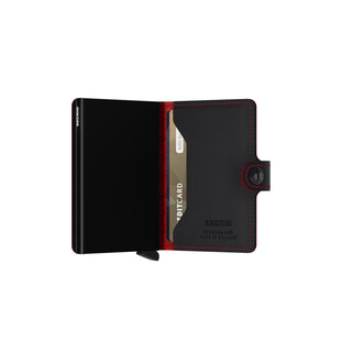 Secrid Miniwallet Fuel - Black Red