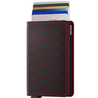 Secrid Slimwallet Fuel - Black Red