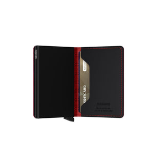 Secrid Slimwallet Fuel - Black Red