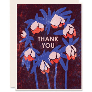 Heartell Press Winter Roses Thank You Card